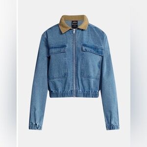 Netflix Stranger Things Cotton Denim Jacket from No Boundaries NWOT + ST patches